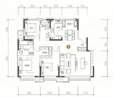 3室2厅1厨2卫138平-138㎡