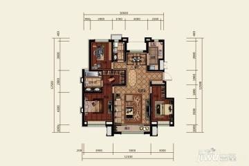 3室1厅1厨1卫130平-130㎡