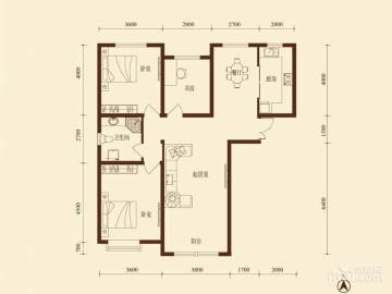 3室2厅1厨1卫123平-123㎡