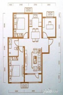 3室2厅1厨1卫106平-106㎡